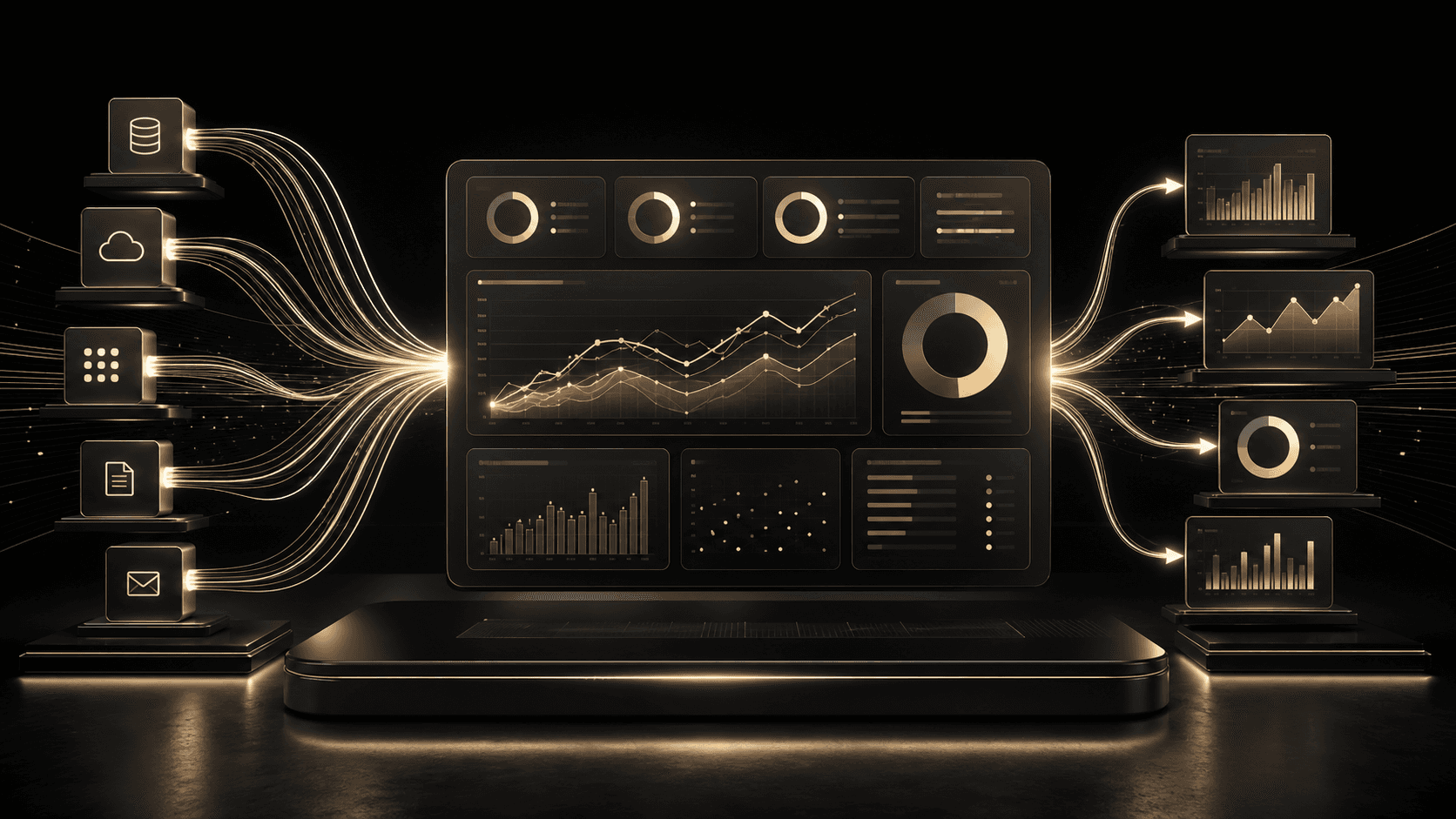 Dashboard / Internal Tool visual system map